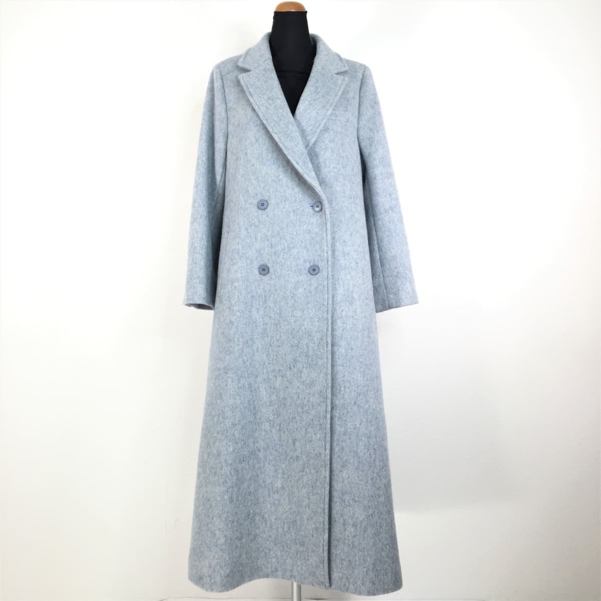 AMERI アメリ 20AW UNDRESSED BACK FLARE COAT Aラインロングメルトン ...