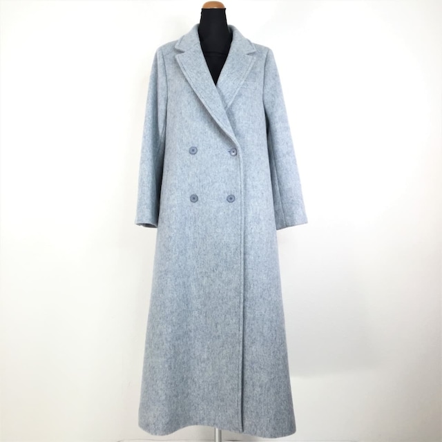 AMERI アメリ 20AW UNDRESSED BACK FLARE COAT Aラインロングメルトンコート