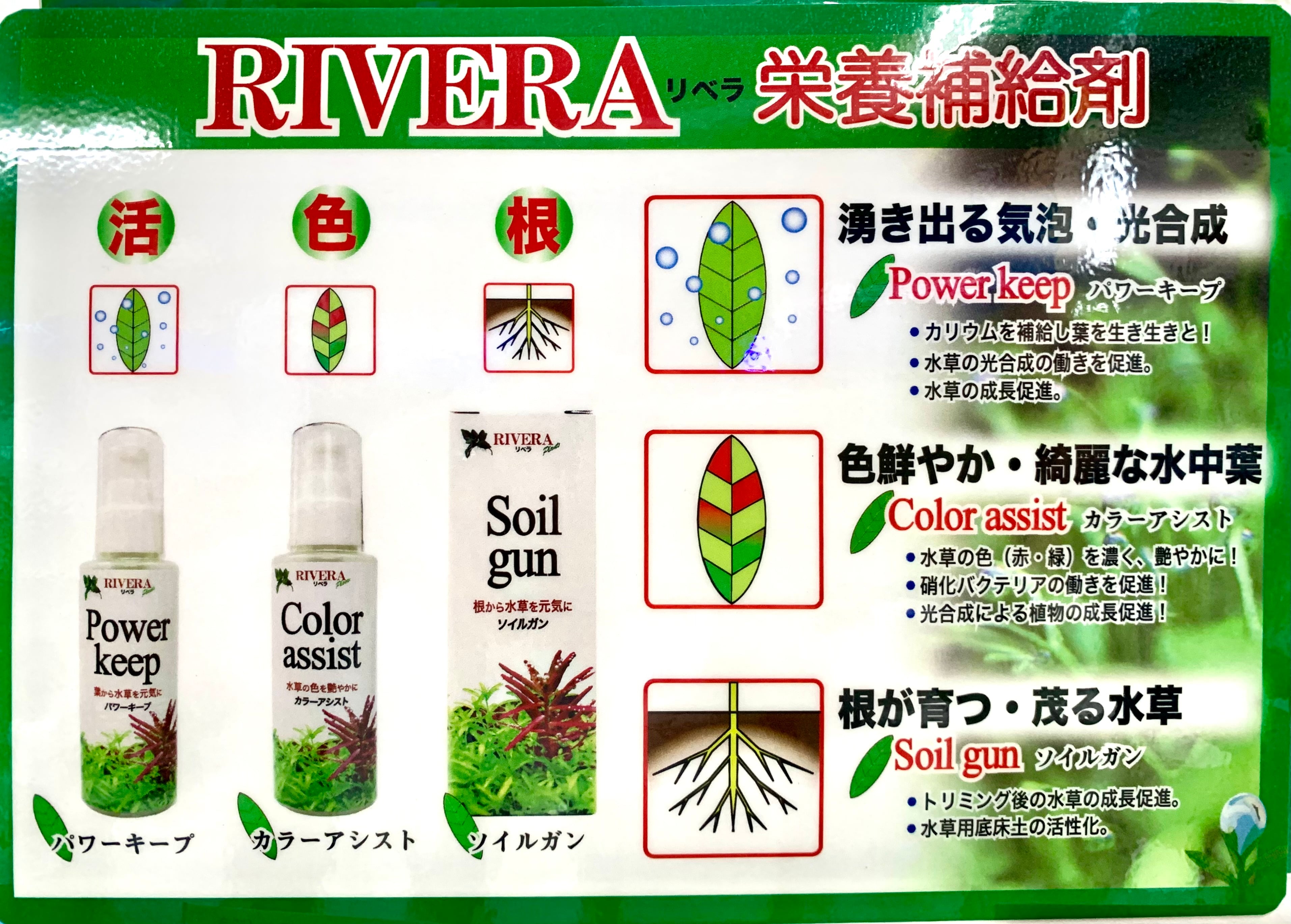 A 水草用栄養剤2本セット_カラーアシスト&パワーキープ 各1ℓ パワーキープ 250ml 光合成促進剤 | グローバルフィッシュしんせつ