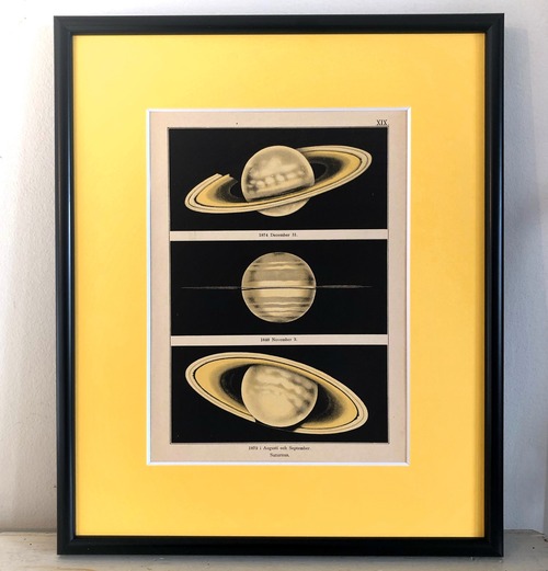 3つの土星の図版