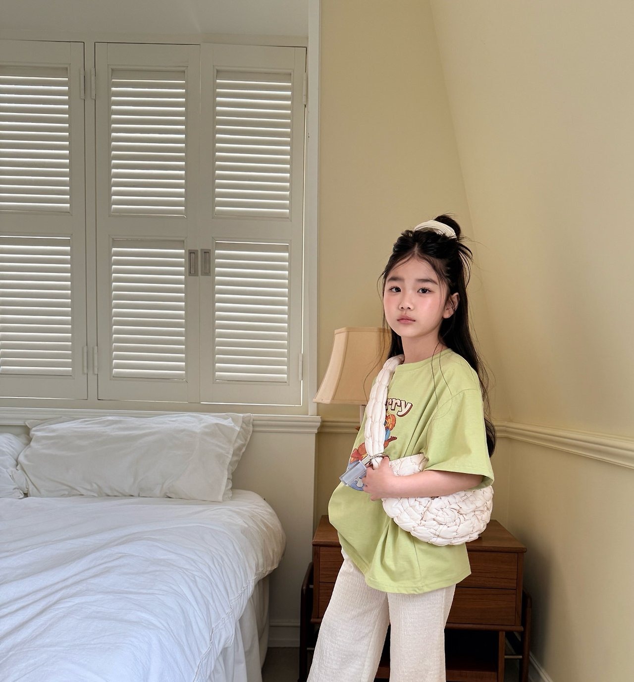 [COMMA] Berry Bear Tee (160/170) / [콤마] 베리베어티 (160/170)
