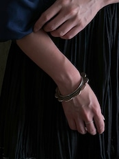 Sipsongpanna × tay/Thai Silver bangle