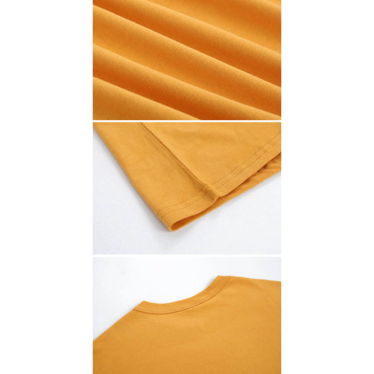 ベーシックラウンドネック薄手ロングTシャツ　MT0080054