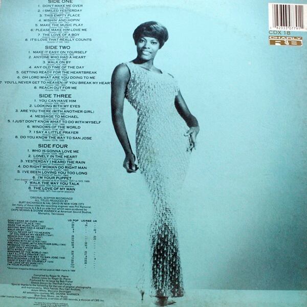 Dionne Warwick / The Original Soul Of Dionne Warwick [CDX 18] - 画像2