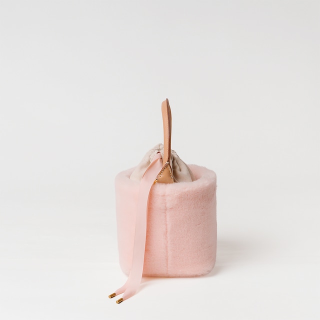 Faux Fur Box - PINK