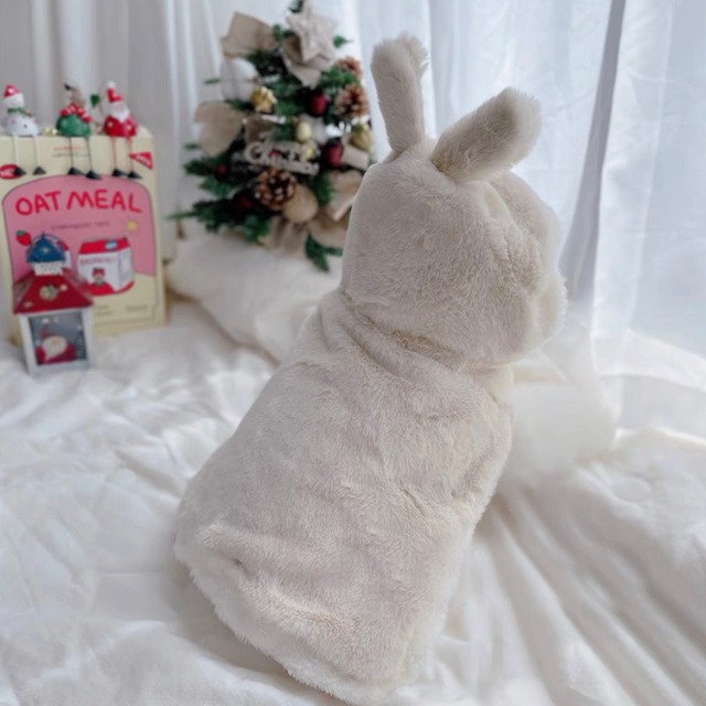 うさぎさんポンチョ　猫　キャットウェア　