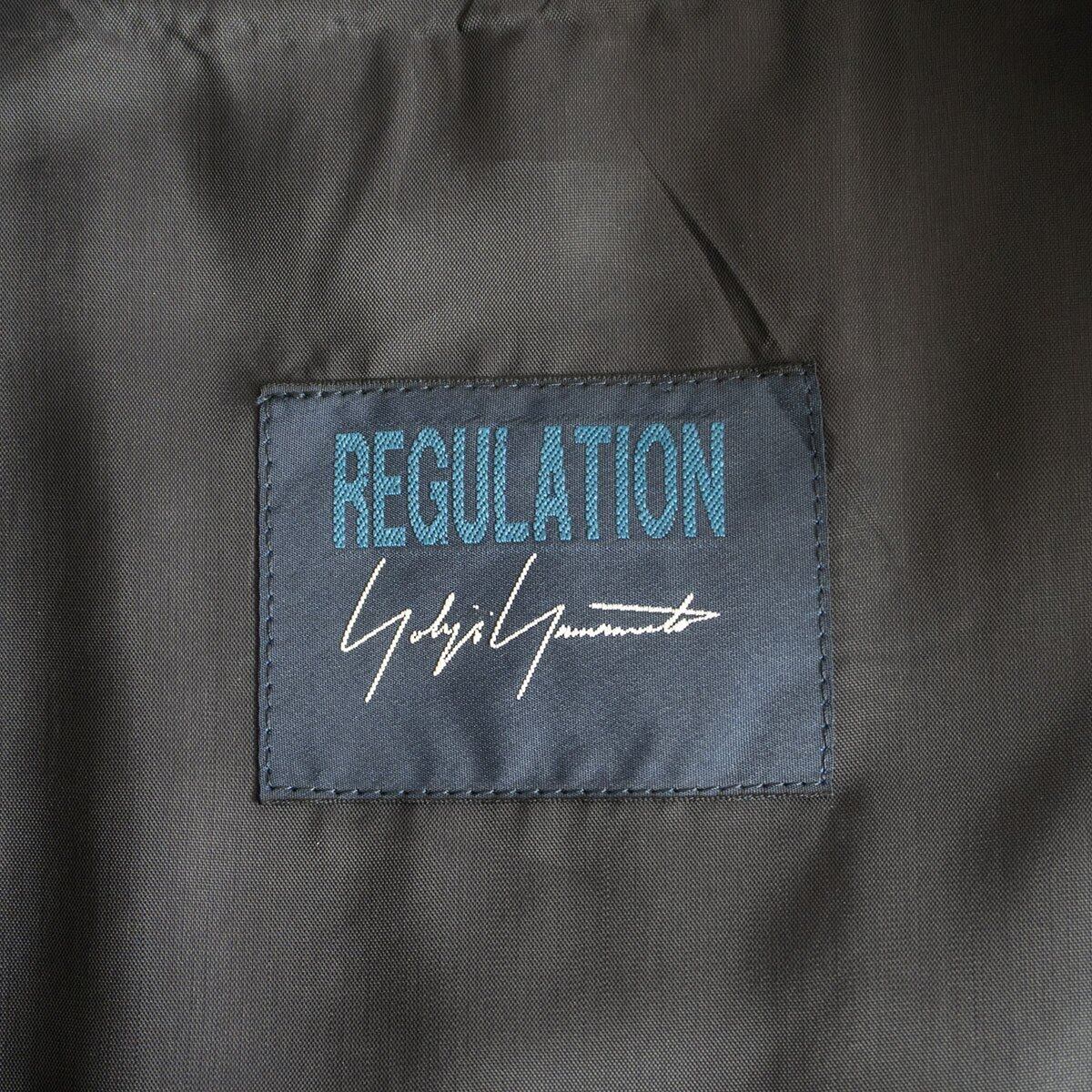 美品】Yohji Yamamoto REGULATION【23AW ミリタリー ロング コート】2