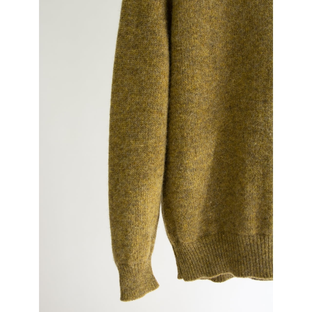 【STEFANO DASSI】Made in Italy 100% Shetland Wool Sweater(イタリア製 シェットランドウールセーター ニットプルオーバー)