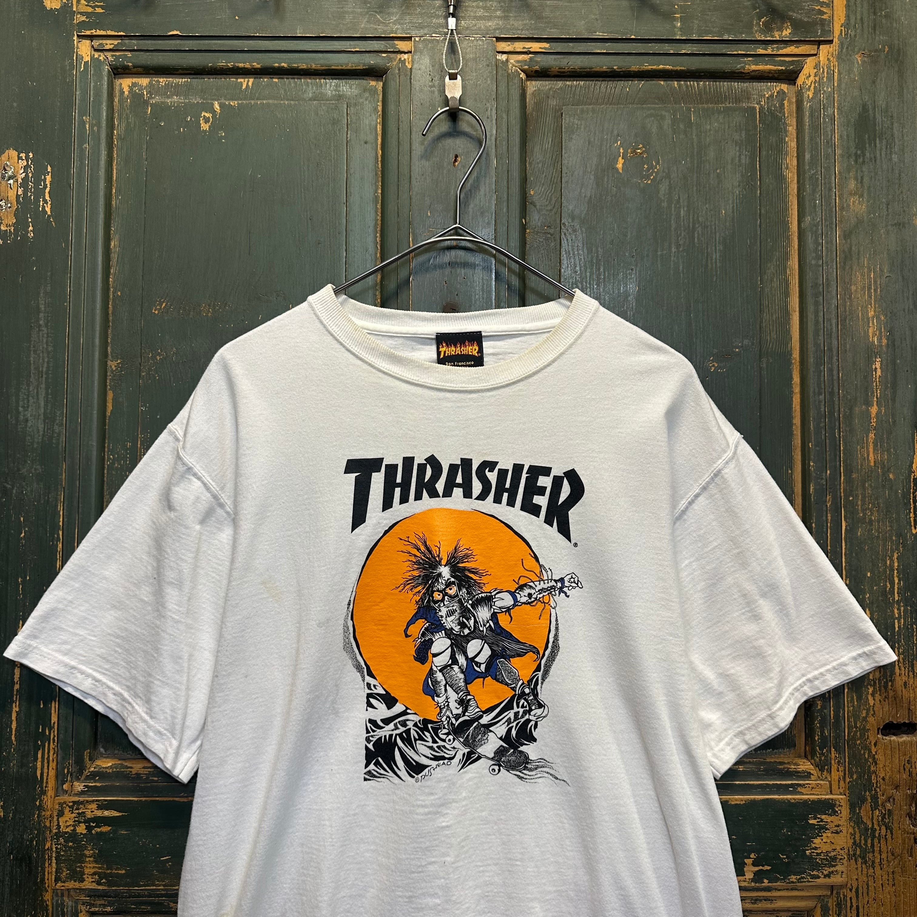 Thrasher x Pushead Skate Outlaw T-Shirt