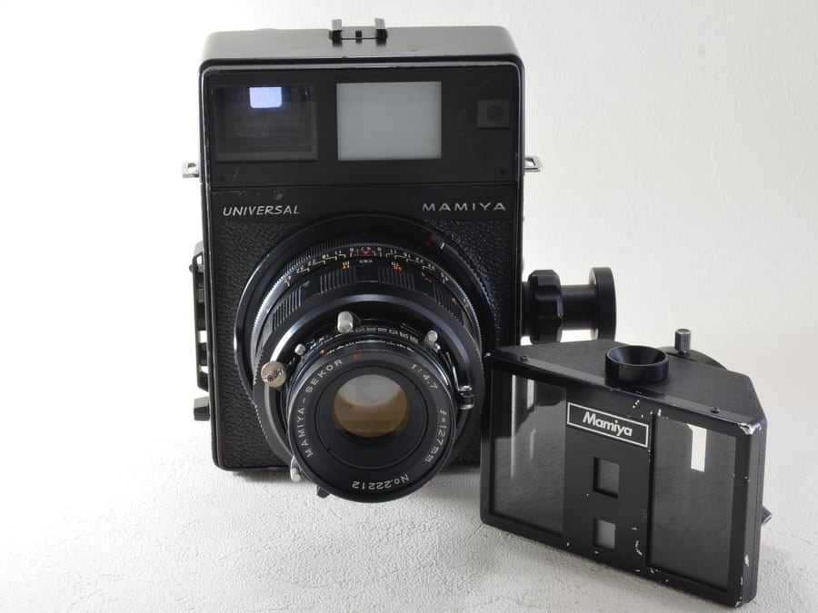 Mamiya UNIVERSAL PRESS / SEKOR 127mm F4.7 ユニバーサルプレス