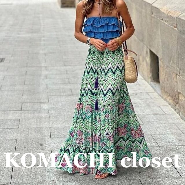 【送料無料】 マキシスカート マキシ丈 花柄 ロング プリントスカート 青 緑 韓国 レディース オルチャン フリル ロング丈 シアー フラワープリント ブルー グリーン ピンク フラワーモチーフ フレア Aライン ダイヤ柄 ビビットカラー かわいい 大人可愛い 大人 おしゃれ お洒落 高見え 主役級 存在感 立体的 格子柄 春 夏 秋 マキシ 20代 30代 40代 旅行 海 プール レディース 女性用 デート リゾート ビーチ 着回し ウエスト 体型カバー M L XL カラバリ豊富