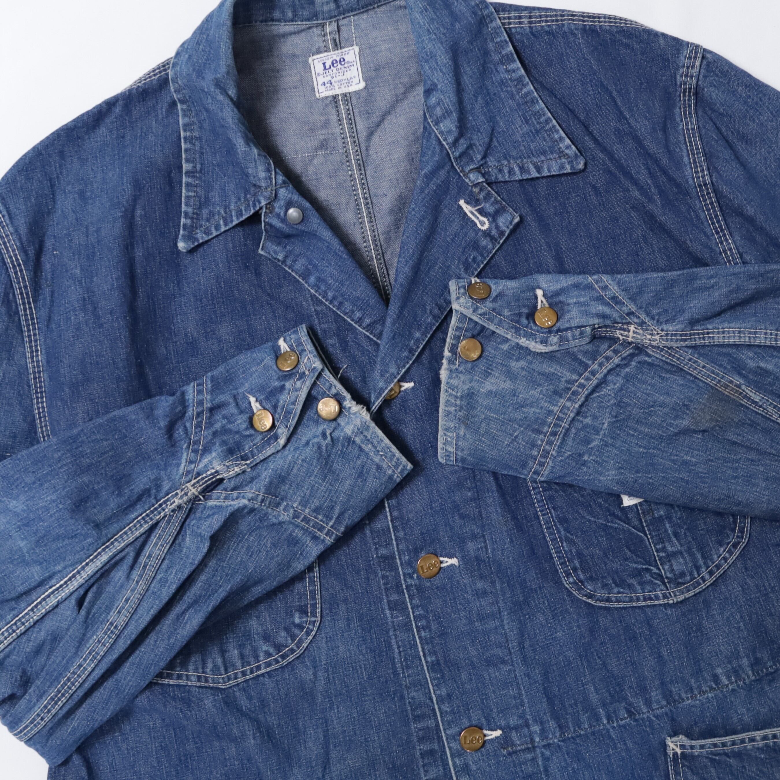 Lee 91-J Denim Coverall (44REGULAR) | Tiny Place Lee 91-J Denim Coverall (44REGULAR) | Tiny Place