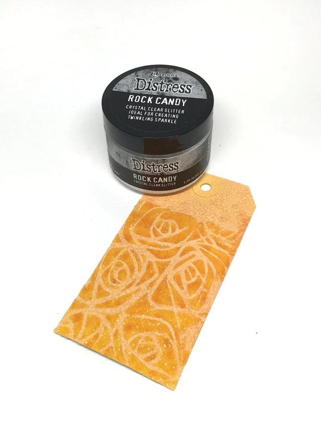 Tim Holtz　クリアグリッター（Rock Candy）　Distress Glitter Clear Rock Candy TDR35879【Tim Holtz（ティムホルツ）-Ranger】[TH-126to]