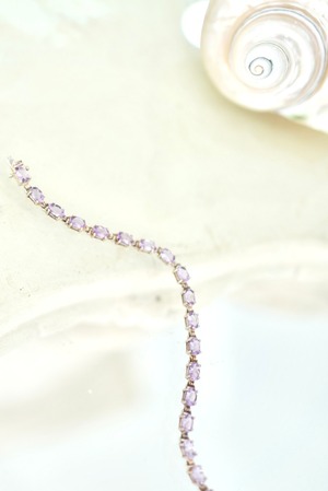 purple 925 bracelet