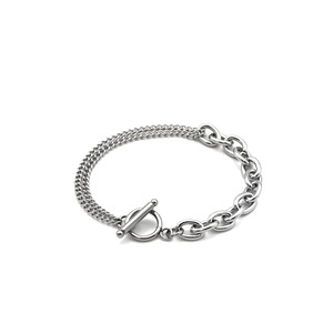 Two types cable chain bracelet（cbr0014s）