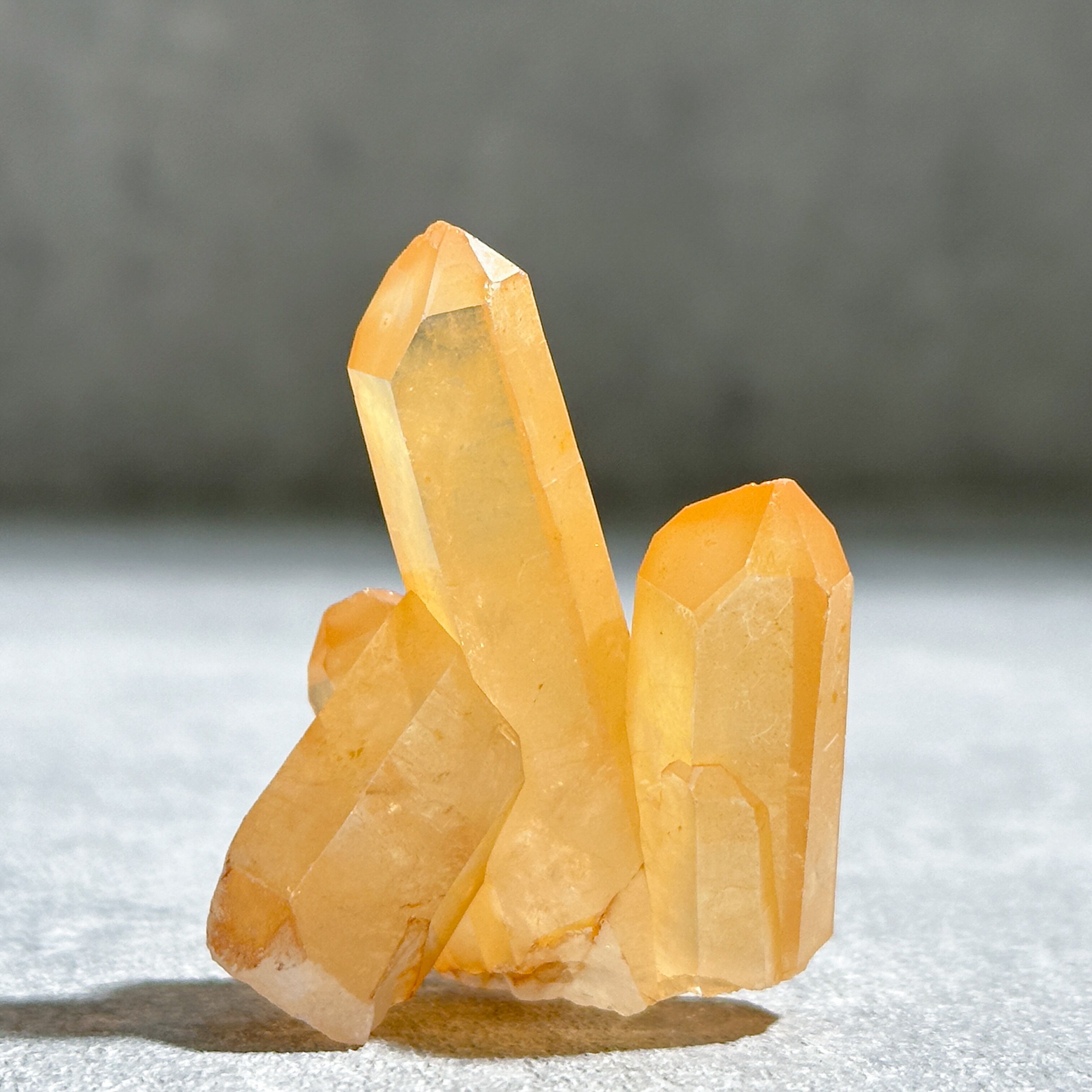 ミナスジェライス産タンジェリンクォーツ クラスター71◇ Tangerine