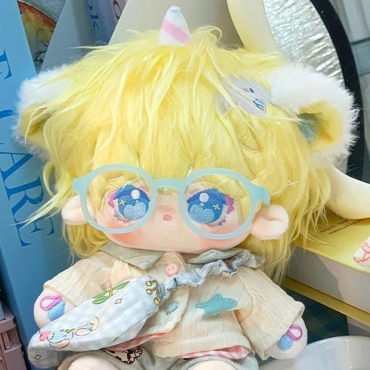 ✿20cm✿ モカ 骨なし 無属性ぬいぐるみ 本体 着せ替えぬいぐるみ綿