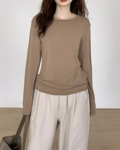 Simple long sleeve T-shirt T20050