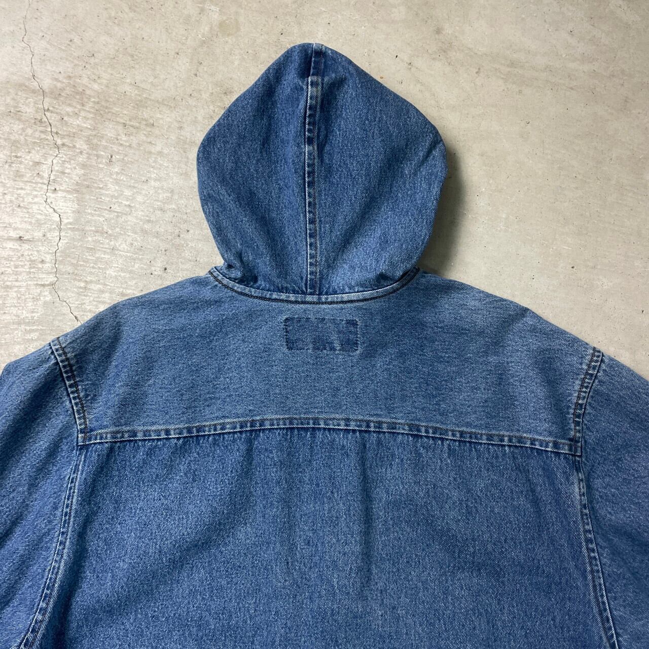 L.A.BLUES デニム ジップアップパーカー メンズL~XL相当 古着 アメカジ
