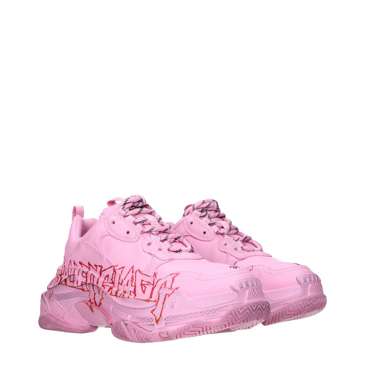 BALENCIAGA バレンシアガ レディース スニーカー レザー ピンク