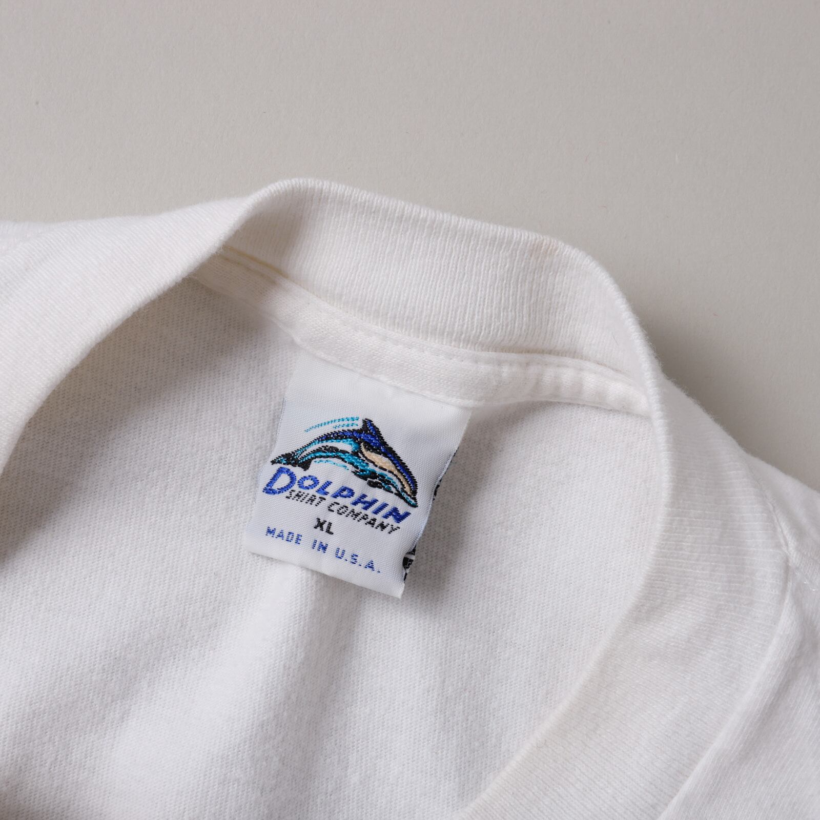 VINTAGE USA製 “Tide Racing Team” 企業ロゴ プリントTシャツ ホワイト サイズXL 美品 中古 4b000891 極美品】Vintage T-shirts 
