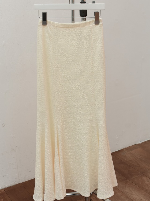 long mermaid skirt（ivory）