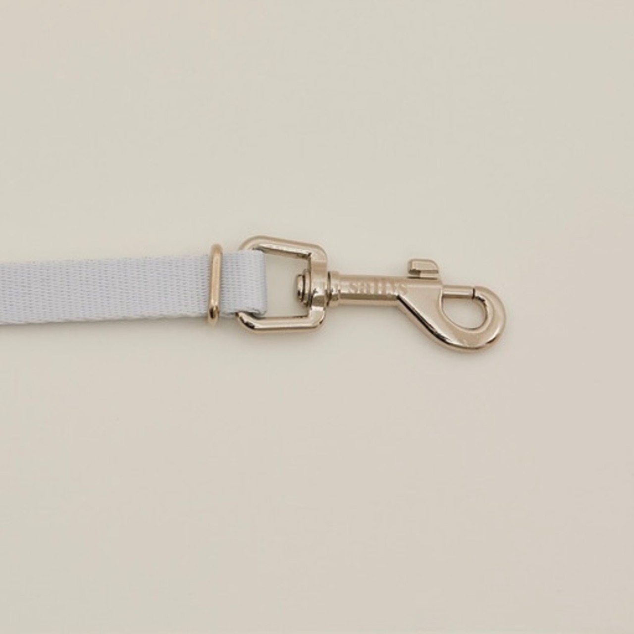 【予約】[ thesallyslaw ] Bailey Cushioning Two Ways Leash｜Powder Blue Check - 4