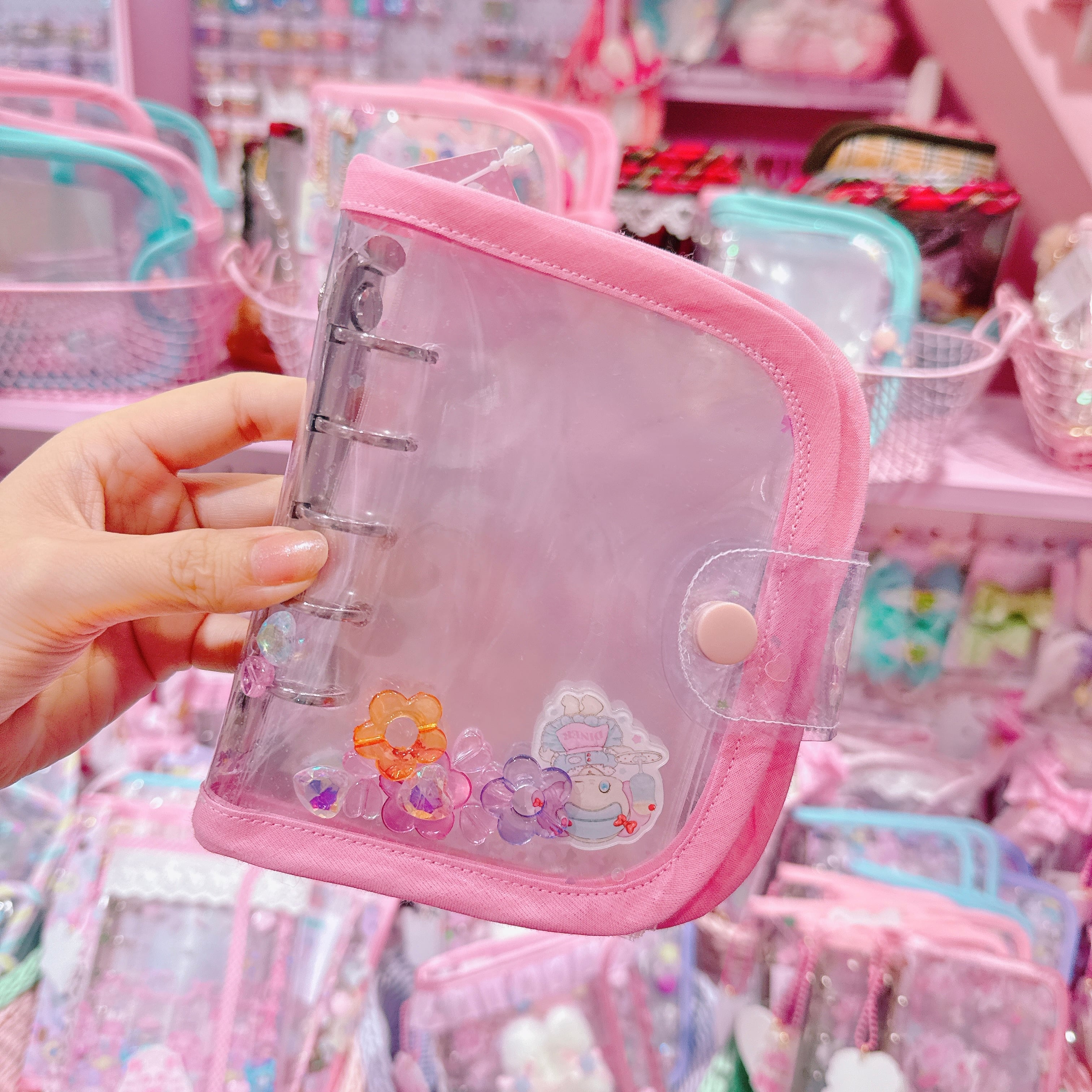 【M6】53-7シール帳(M5)5穴リング