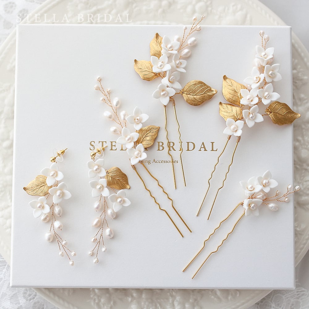 ヘアアクセサリーセット | STELLA BRIDAL - オシャレ花嫁さま御用達 