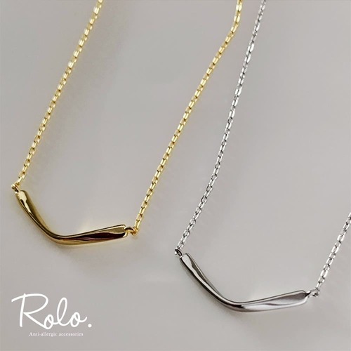 ニュアンスVカーブネックレス SV925