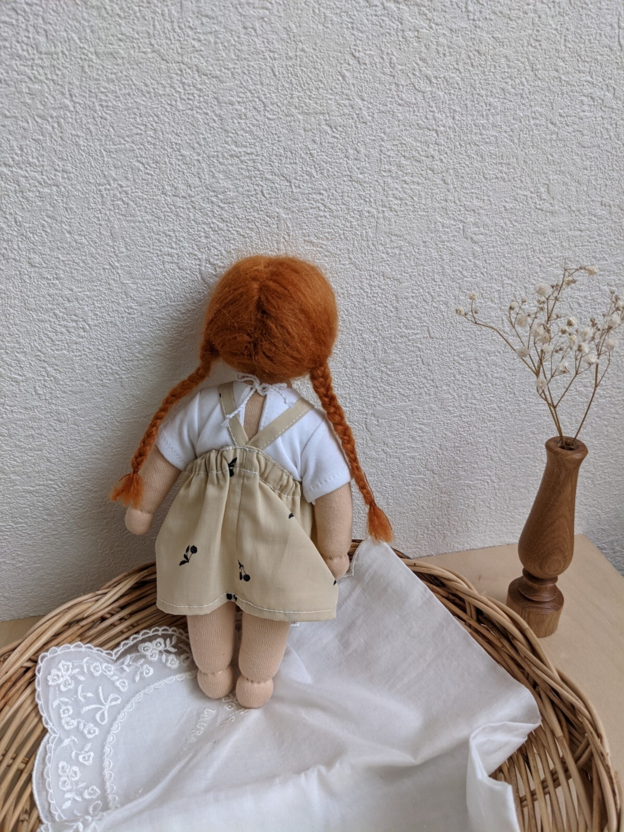 Mini Doll - Red Hair (Cherry) / Little Kin Studio