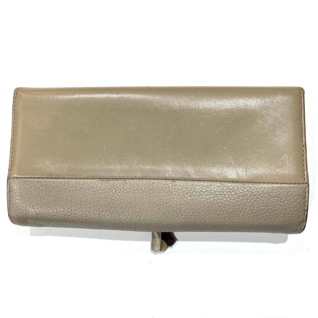 SALE！】Chloe クロエ 長財布 ロングウォレット インディ INDY グレー 