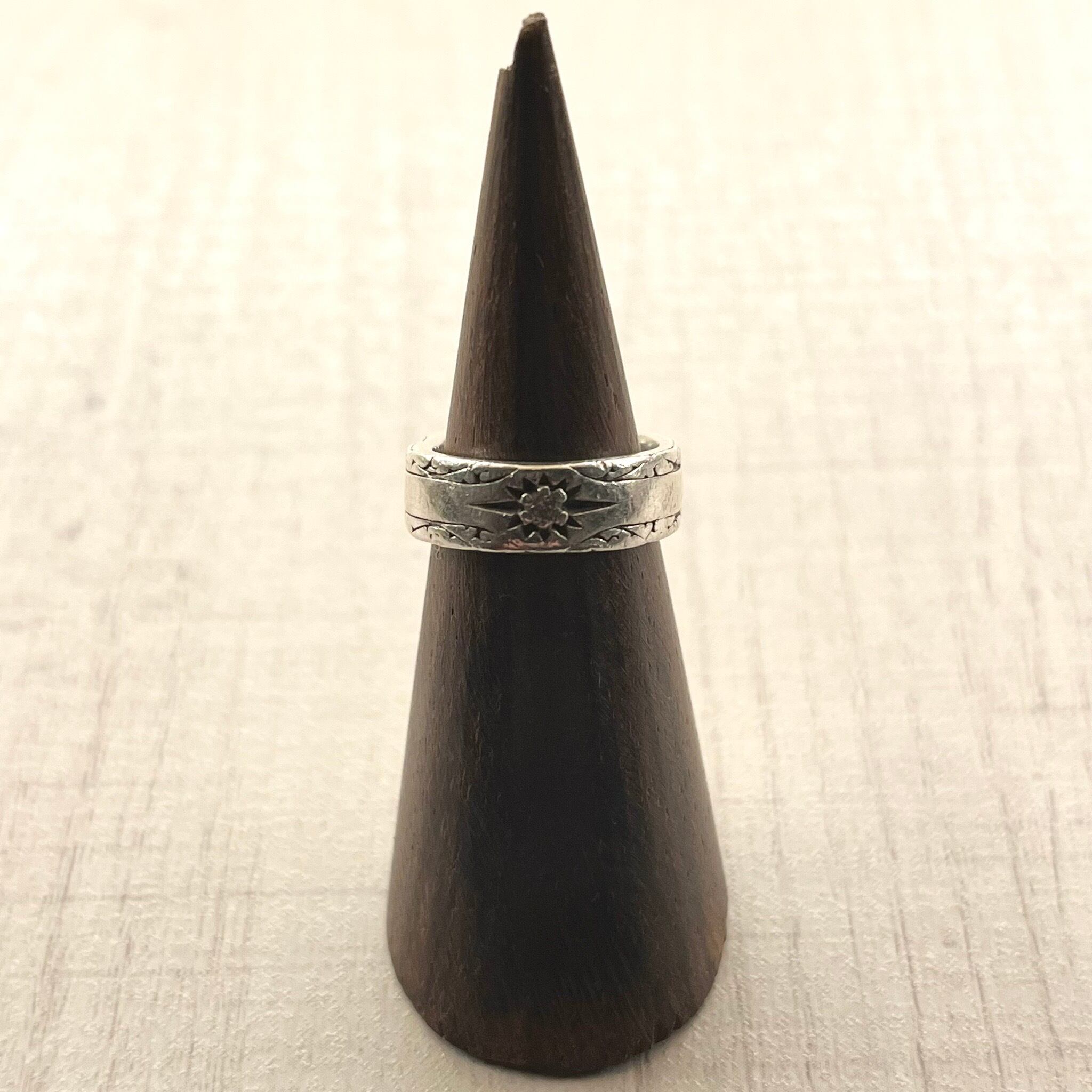 SILVER925 NAVAJO PEARL DESIGN BANGLE/BRACELET /シルバー