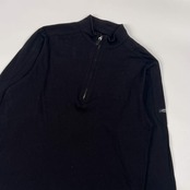 Callaway Collection キャロウェイ ハーフジップ 長袖シャツ カットソー M/ブラック ゴルフ