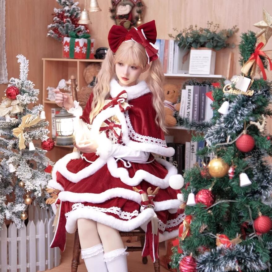 イベント パーティ クリスマスコーデ セットアップ アイドル衣装