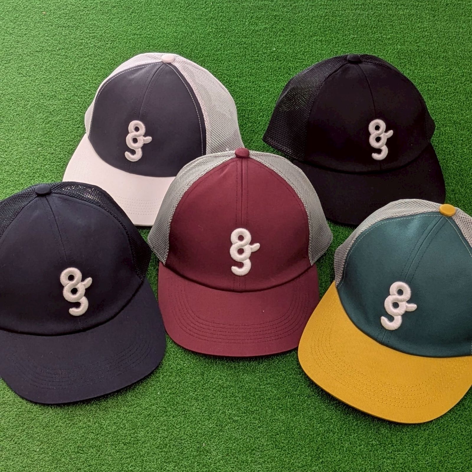 8G BASEBALL MESH CAP -5COLOR-