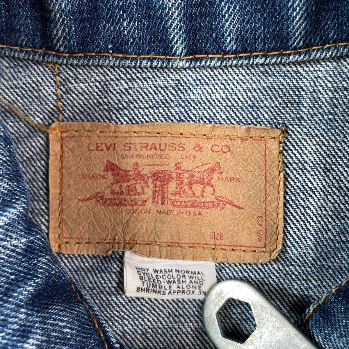70~80年代 USA製 Levi's リーバイス カスタム HARLEY-DAVIDSON