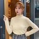 ✞ロリータレースニットトップス 大人女子☆スリムブラウス ロング スウィート ウィンター 冬物 かわいい ✞ゴスロリ SM ミリ 甘ロリ クラロリ 和ロリ エレガント 黒ロリ 姫ロリ 華ロリ BB-BB90229190554