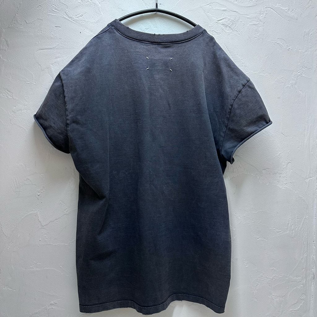 Maison Margiela メゾンマルジェラ 19AW Destroyed Sleeve Less T