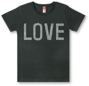 #393 Tシャツ LOVE/BLK