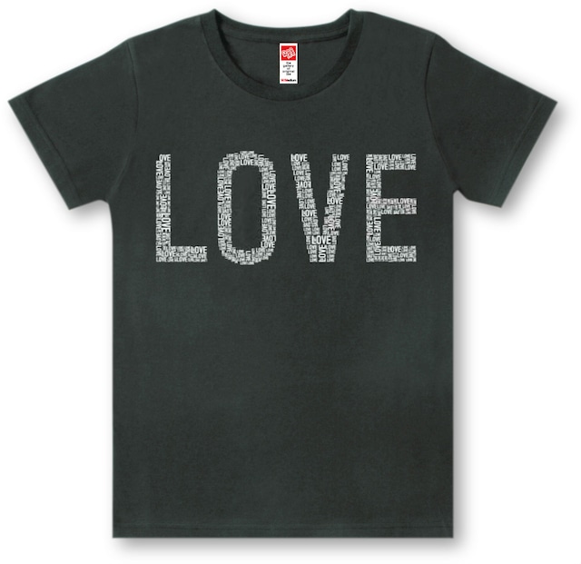 #393 Tシャツ LOVE/BLK