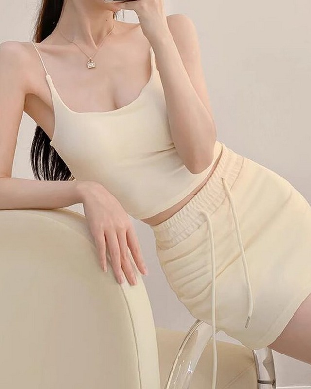 スリムフィットキャミソールトップス　S24586