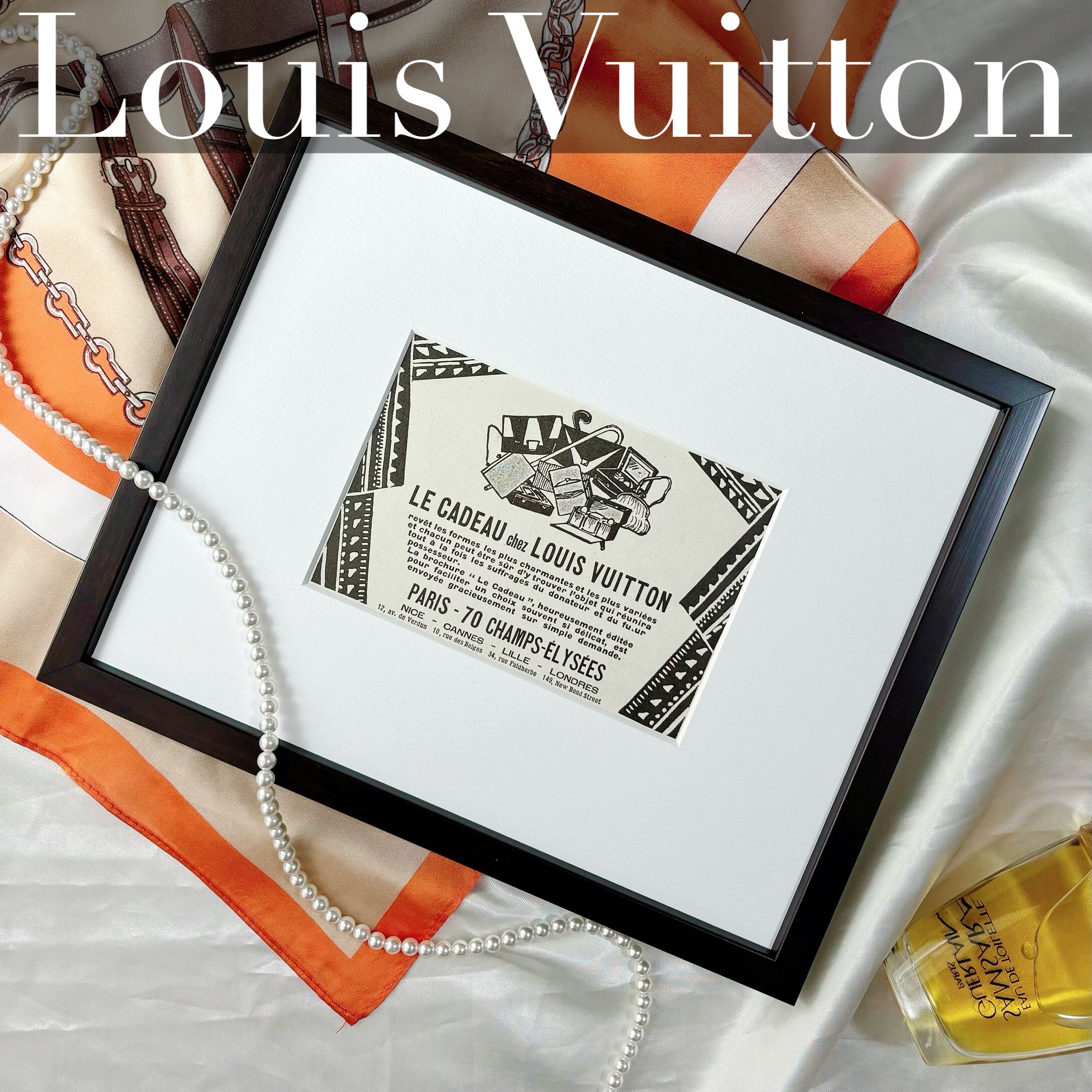 再入荷！1925 広告＞Louis Vuitton ルイヴィトン ポスター