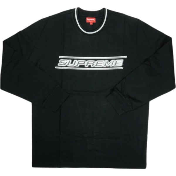 Supreme Bevel シュプリーム ベベル 長袖Tシャツ ロンT ブラック Size【L】 SUPREME シュプリーム 18SS Bevel L/S Top Black ロンT 黒