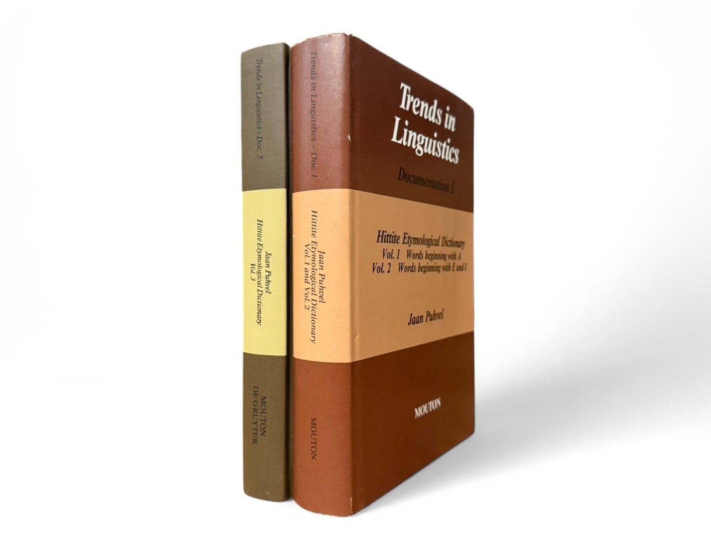 【SG087】【TRENDS IN LINGUISTICS】Hittite Etymological Dictionary Complete set in 3 volumes(1984.1991) / Jaan Puhvel