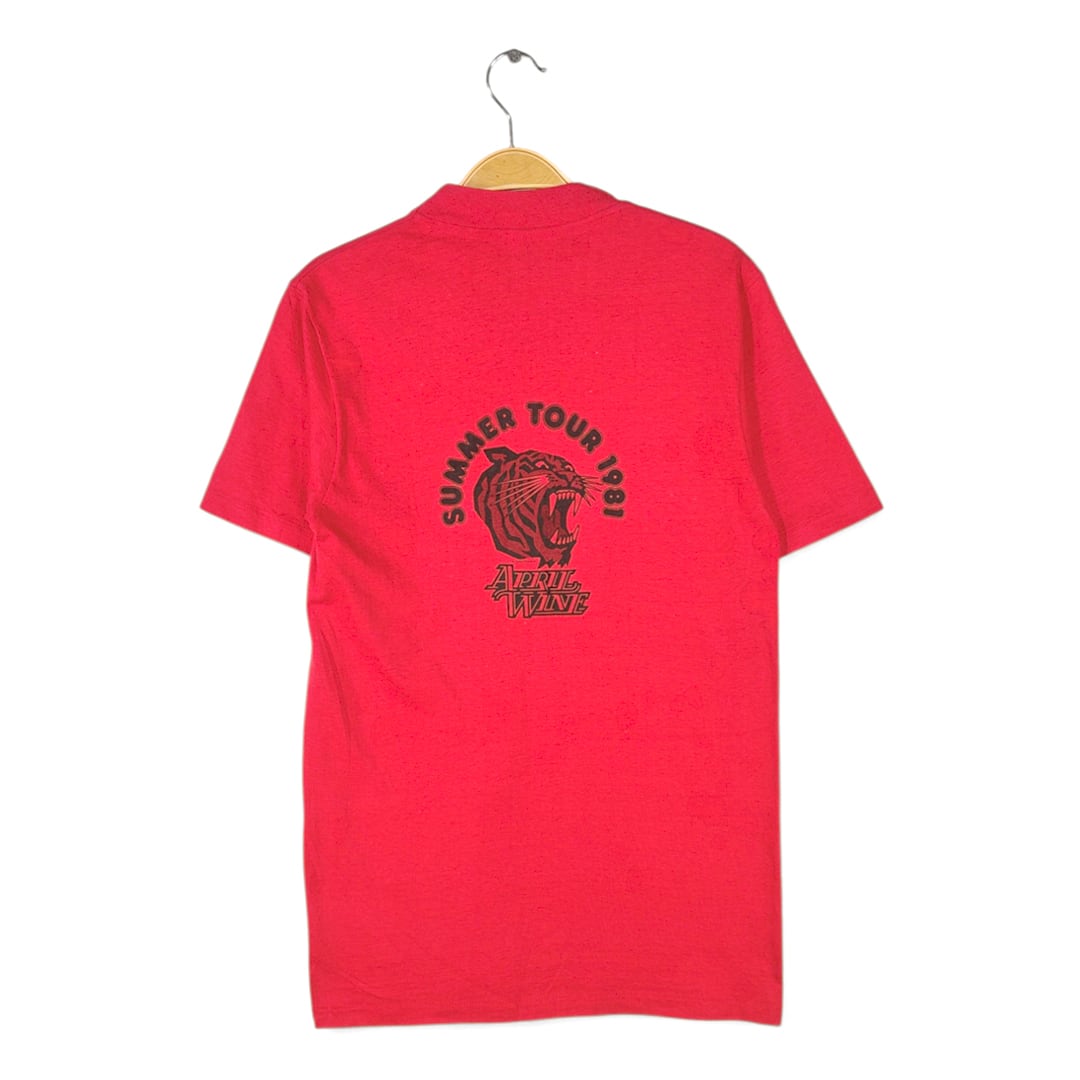 80s エイプリルワイン USA製 ヴィンテージTシャツ ロックTシャツ