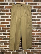 【blurhms ROOTSTOCK】52 Wide Chino Pants
