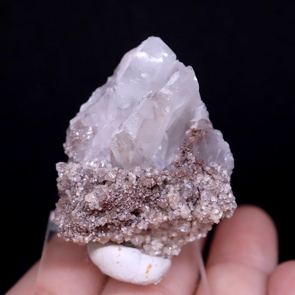 鉱物原石トパーズonクォーツ原石鉱物標本