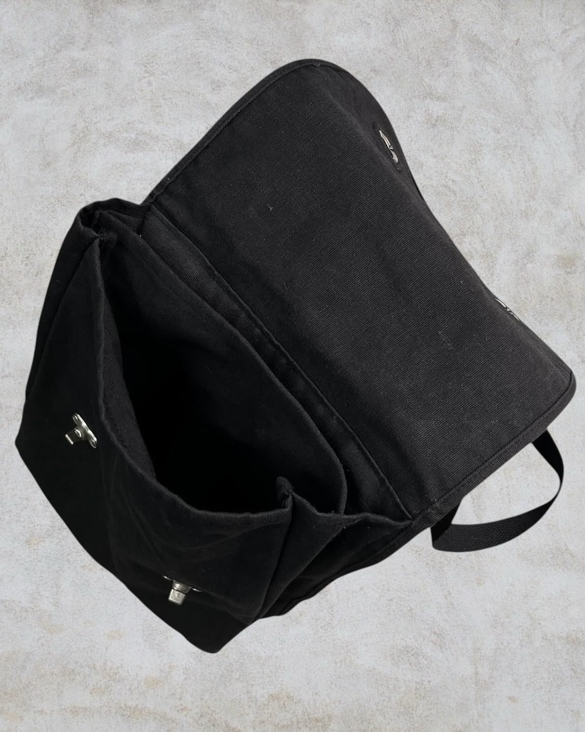 80's~90's old stussy Design Messenger Bag “折れクラウン”【Other