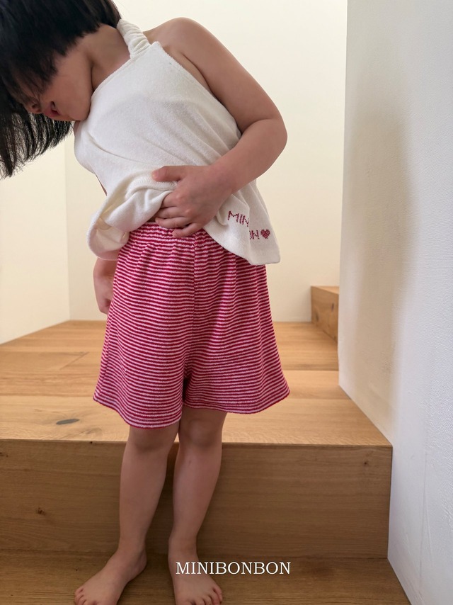 【取寄】minibonbon｜summer shorts｜サマーショートパンツ｜XS-JL｜kids&jr｜26 summer